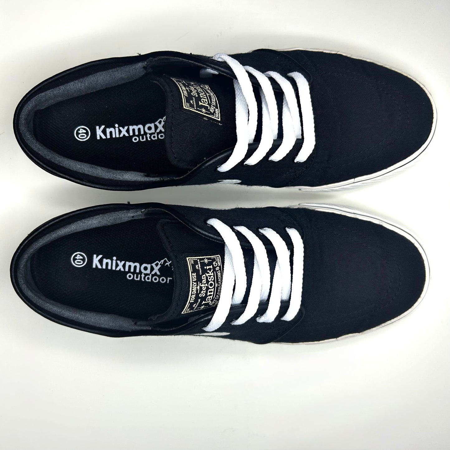 Nike SB Stefan Janoski - Noir/Blanc - Homme - Taille 9