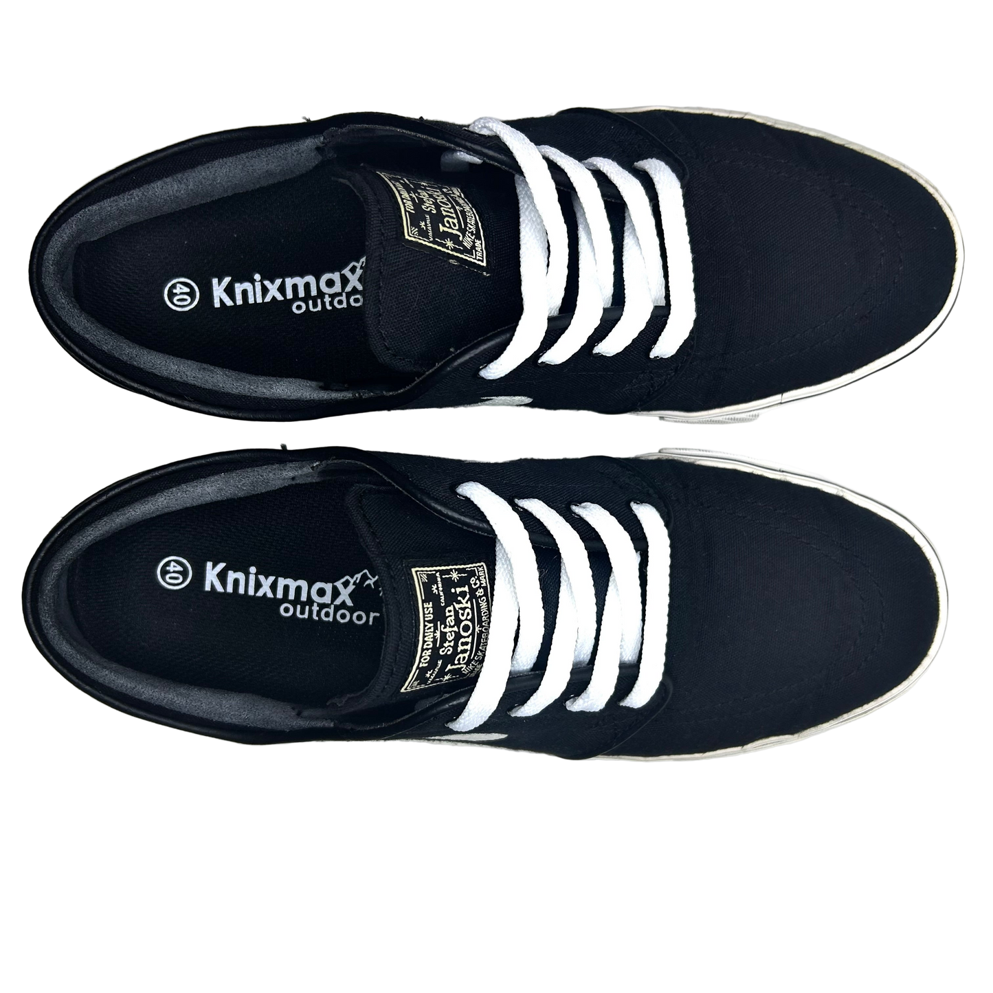 Nike SB Stefan Janoski - Noir/Blanc - Homme - Taille 9