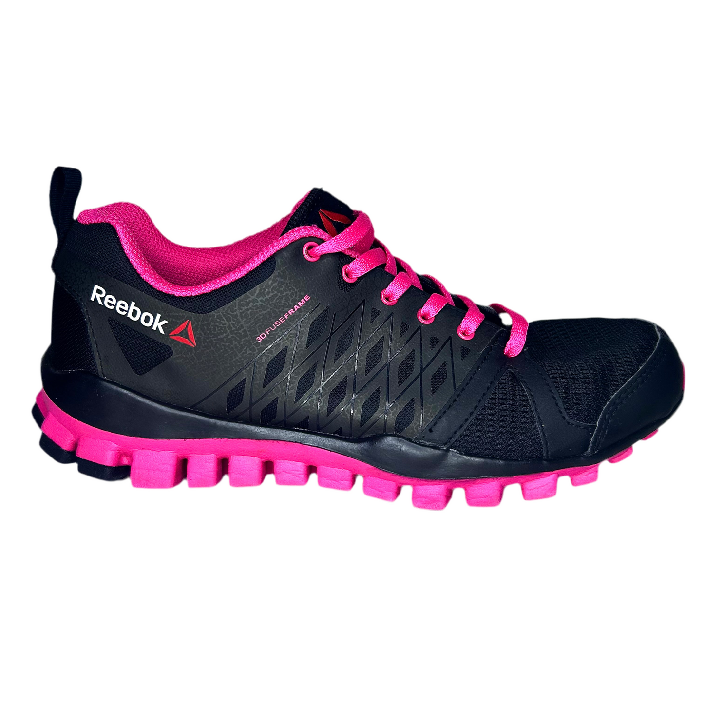 Reebok RealFlex Transition – Noir/Rose - Femme - Taille 7,5