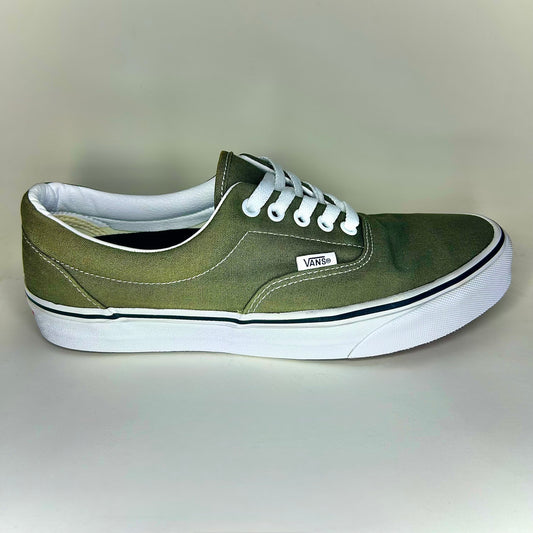 Vans Authentic - Vert Olive - Homme - Taille 9 ou Femme - Taille 10,5
