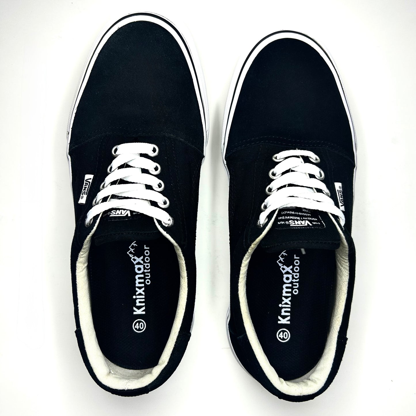 Vans Era - Noir/Blanc - Homme - Taille 9
