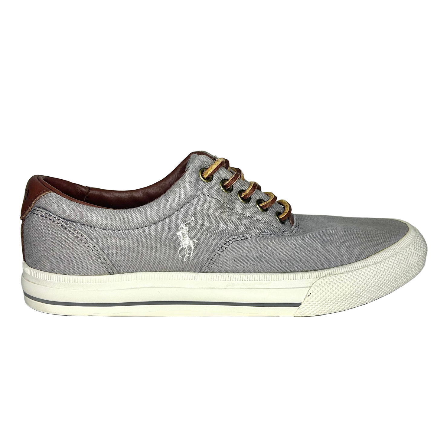 Polo Ralph Lauren - Gris/Marron - Homme - Taille 8,5