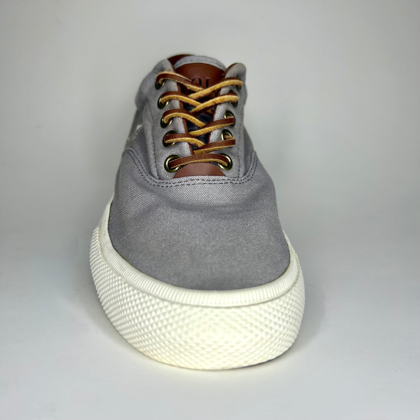 Polo Ralph Lauren - Gris/Marron - Homme - Taille 8,5