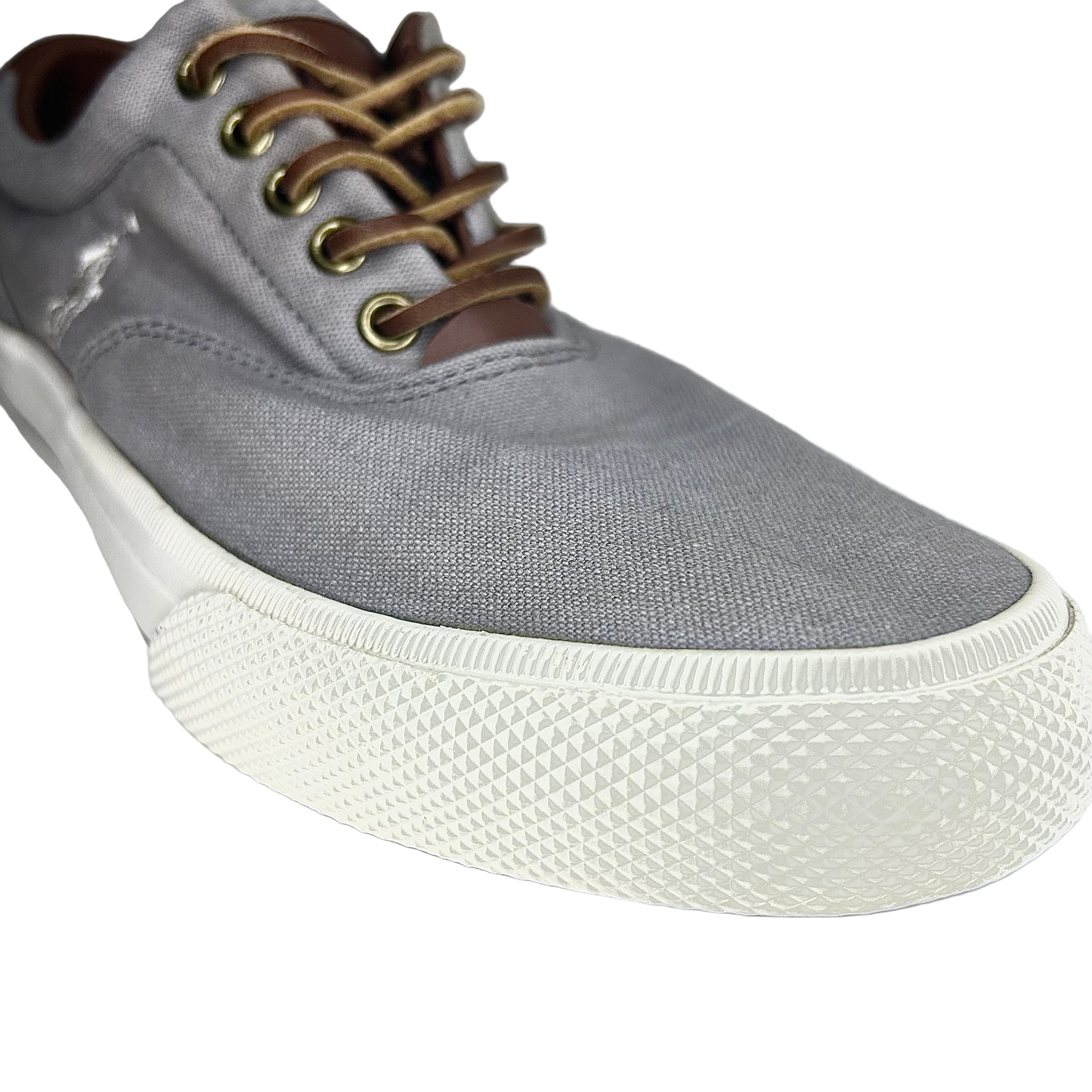 Polo Ralph Lauren - Gris/Marron - Homme - Taille 8,5